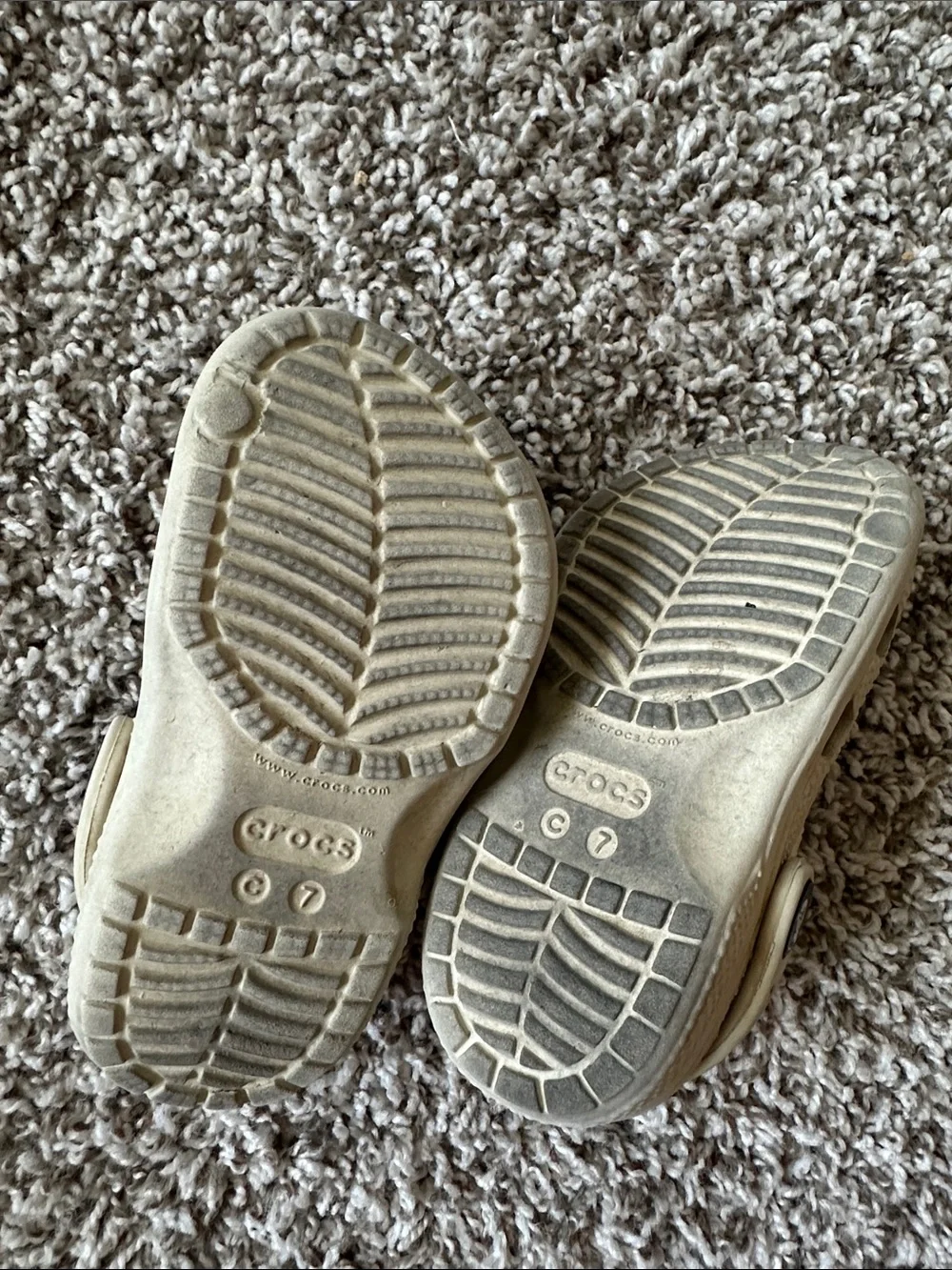 CROCS light beige